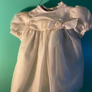 Baby Baptism Dress and Shoes